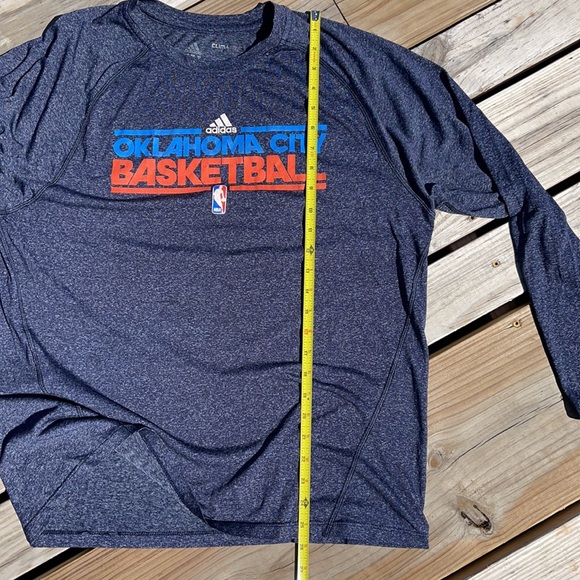 ADIDAS ClimaLite NBA Thunder Shirt - Picture 4 of 5